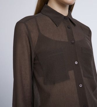 Chemise Orzo (38), Casuel, Fête, Coton, Classique, Manche longue - Marella - Modalova