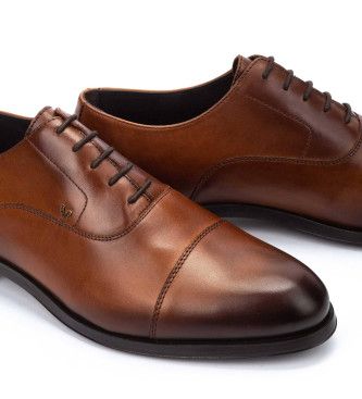 Z Chaussures Empire en cuir marron (41), Plat, Lacets, Casuel, Classique - Martinelli - Modalova