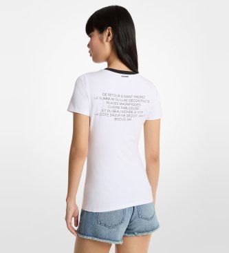 MS6520FANU T-shirt Saint-Tropez (XS), Casuel, Coton, Manche courte - Michael Kors - Modalova