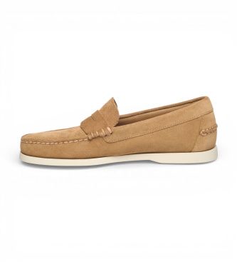 MSW Dan Boat Mocassins en cuir Flesh Out (41), Plat, Aucun, Casuel, Classique - Sebago - Modalova