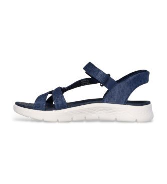 Sandalias Slip-ins: GO WALK Flex - Illuminate (39), Bleu, Plat, Velcro, Casuel, Sport, Beachwear, Multisp - Skechers - Modalova