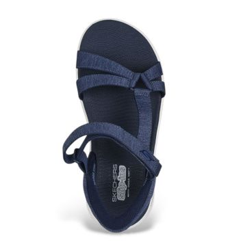 Sandalias Slip-ins: GO WALK Flex - Illuminate (39), Bleu, Plat, Velcro, Casuel, Sport, Beachwear, Multisp - Skechers - Modalova