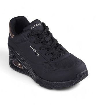 Trainers Uno Wedge Hi Steps (40), Noir, 3 à 5 cm, Lacets, Casuel - Skechers - Modalova