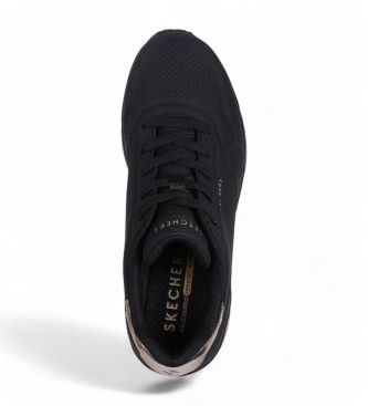 Trainers Uno Wedge Hi Steps (40), Noir, 3 à 5 cm, Lacets, Casuel - Skechers - Modalova