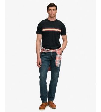 M1012441A T-shirt Outdoor Stripe Logo (XL), Casuel, Polyester, Manche courte - Superdry - Modalova