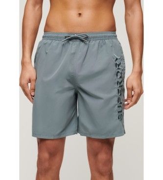 M3010227A Maillot de bain brodé premium (M), Beachwear, Durable, Polyester recyclé - Superdry - Modalova