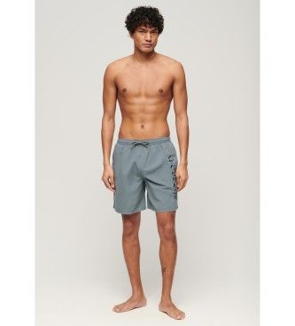 M3010227A Maillot de bain brodé premium (M), Beachwear, Durable, Polyester recyclé - Superdry - Modalova