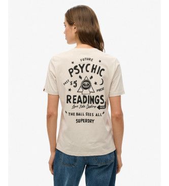 W1011623A T-shirt "Psychic Readings" (lectures psychiques) (S), Casuel, Coton, Manche courte - Superdry - Modalova