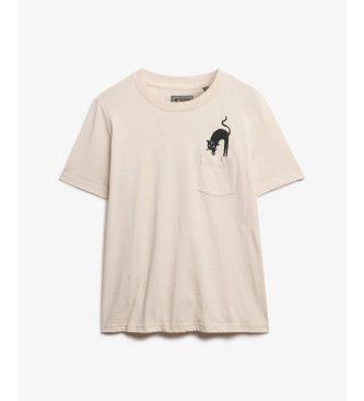 W1011623A T-shirt "Psychic Readings" (lectures psychiques) (S), Casuel, Coton, Manche courte - Superdry - Modalova