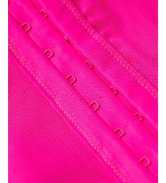 W6011801A Top corset court en maille froncée (XS), Casuel, Polyester, Sans manches / bretelles - Superdry - Modalova