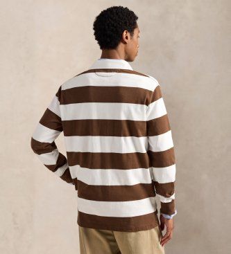 Chemise de rugby iconique marron (S), Casuel, Coton, Manche longue - Polo Ralph Lauren - Modalova