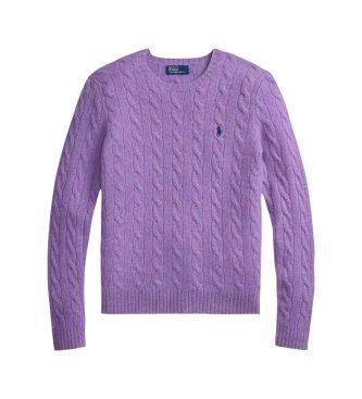 Pull en laine et cachemire lilas (XXS), Casuel, , Manche longue - Polo Ralph Lauren - Modalova