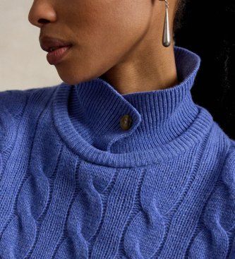 Pull style polo en laine et cachemire (XS), Casuel, Manche longue - Polo Ralph Lauren - Modalova