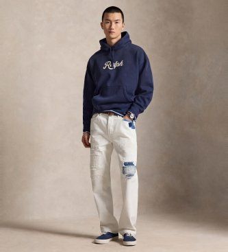 B19140001 Sweat Ralph à capuche et logo marin (S), Casuel, Coton, Manche longue - Polo Ralph Lauren - Modalova