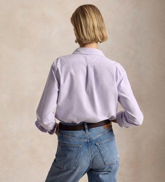 Chemise iconique lilas (XS), Casuel, , Coton, Classique, Manche longue - Polo Ralph Lauren - Modalova