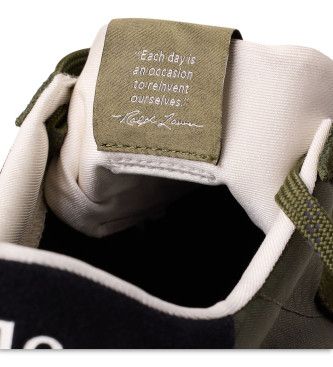 Trainers Train 89 (44), Plat, Lacets, Casuel, Vert - Polo Ralph Lauren - Modalova