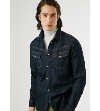 PM3090809 Chemise Western Rinse (L), Casuel, Coton, Manche longue - Pepe Jeans - Modalova