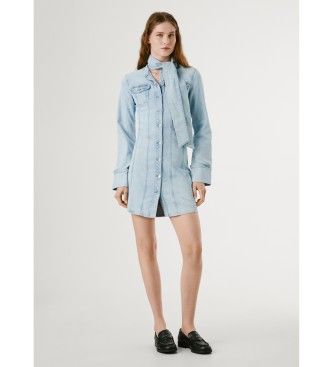 PL9537688 Robe Ella (S), Casuel, Coton, Manche longue - Pepe Jeans - Modalova