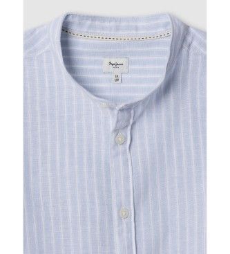 Pour garçon. PB3000077 Chemise de James (12años= 152cm), Casuel, Lin, Manche longue, mode enfantine - Pepe Jeans - Modalova