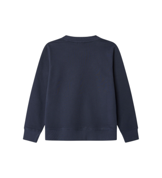 Pour garçon. PB5800016 Sweat-shirt Art (12años= 152cm), Casuel, Coton, Marine, mode enfantine - Pepe Jeans - Modalova