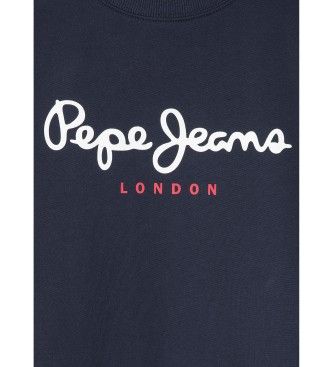 Pour garçon. PB5800016 Sweat-shirt Art (12años= 152cm), Casuel, Coton, Marine, mode enfantine - Pepe Jeans - Modalova