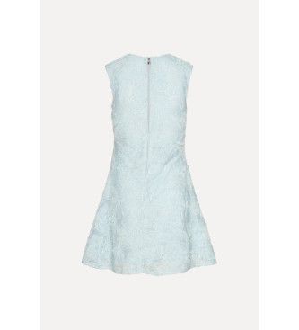 Robe en maille bleue (34), Casuel, Fête, Sans manches / bretelles, Polister recyclé, Durable - Rotate - Modalova
