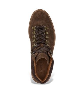 Chaussures de randonnée Alpine en daim (40), Plat, Cuir, Lacets, De plein air - Polo Ralph Lauren - Modalova