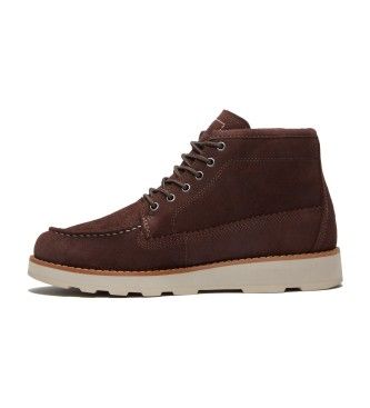 TB0A6CEPEIV1 Britton Mills Chukka Leather Ankle Boots dark brown (44), Cuir, Marron, Plat, Lacets, Casuel, De plein a - Timberland - Modalova