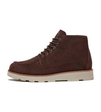 TB0A6CEPEIV1 Britton Mills Chukka Leather Ankle Boots dark brown (44), Cuir, Marron, Plat, Lacets, Casuel, De plein a - Timberland - Modalova