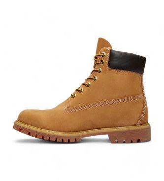TB1100617131 Premium Leather Ankle Boots 6 brown (40 W), Cuir, , Plat, Lacets, Casuel - Timberland - Modalova