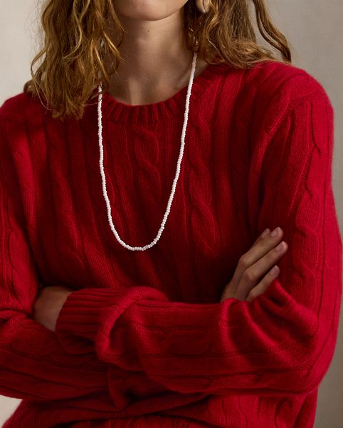 Le pull iconique en cachemire torsadé - Polo Ralph Lauren - Modalova