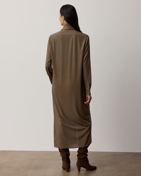 Robe de cocktail Adrien décorée en soie - Collection - Modalova