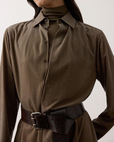 Robe de cocktail Adrien décorée en soie - Collection - Modalova