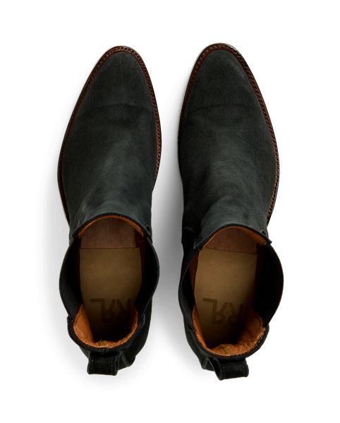 Bottes Chelsea Plainview en daim - RRL - Modalova