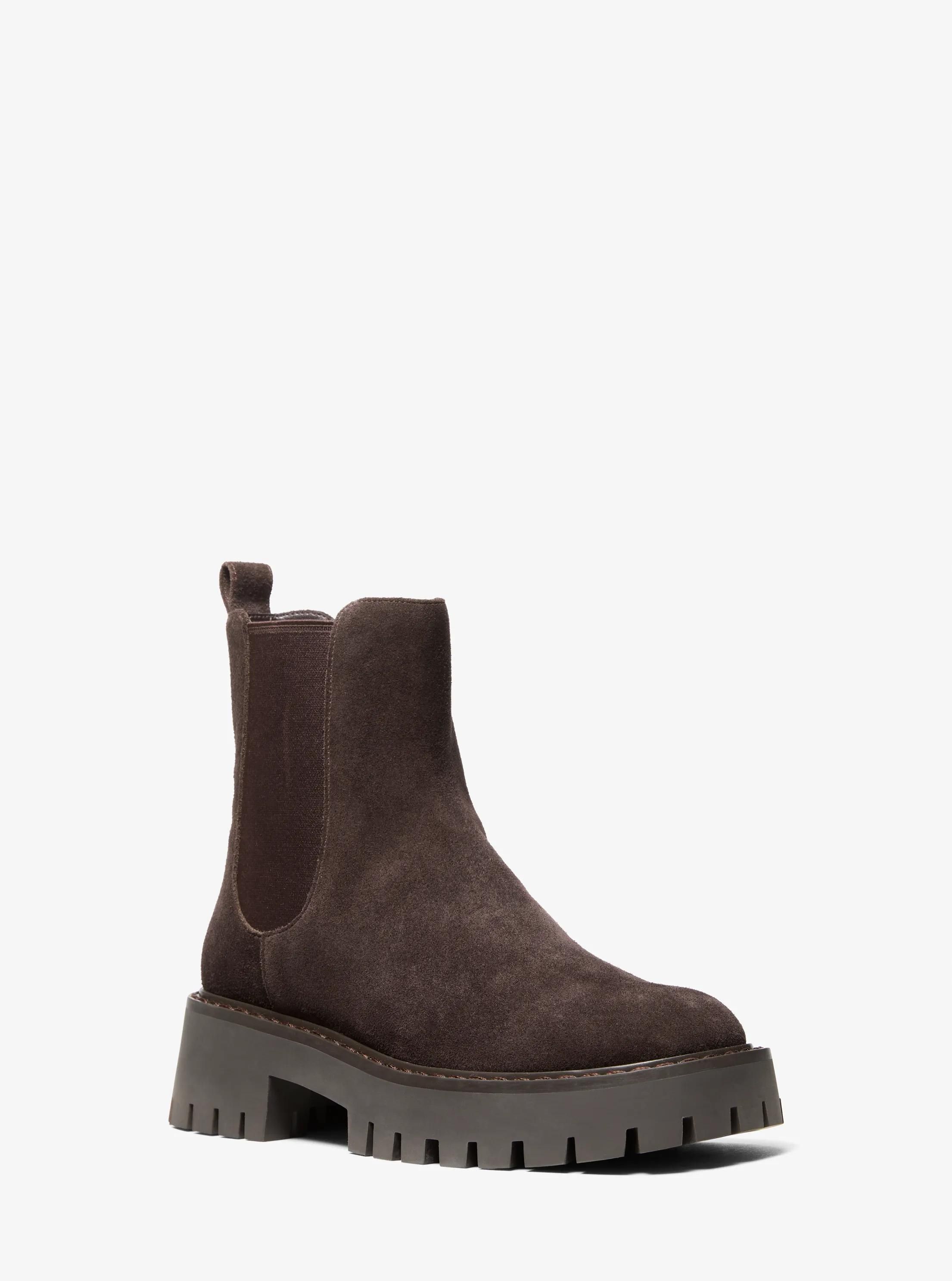 MK Bottine Asher en daim à crampons - Michael Kors - MICHAEL Michael Kors - Modalova