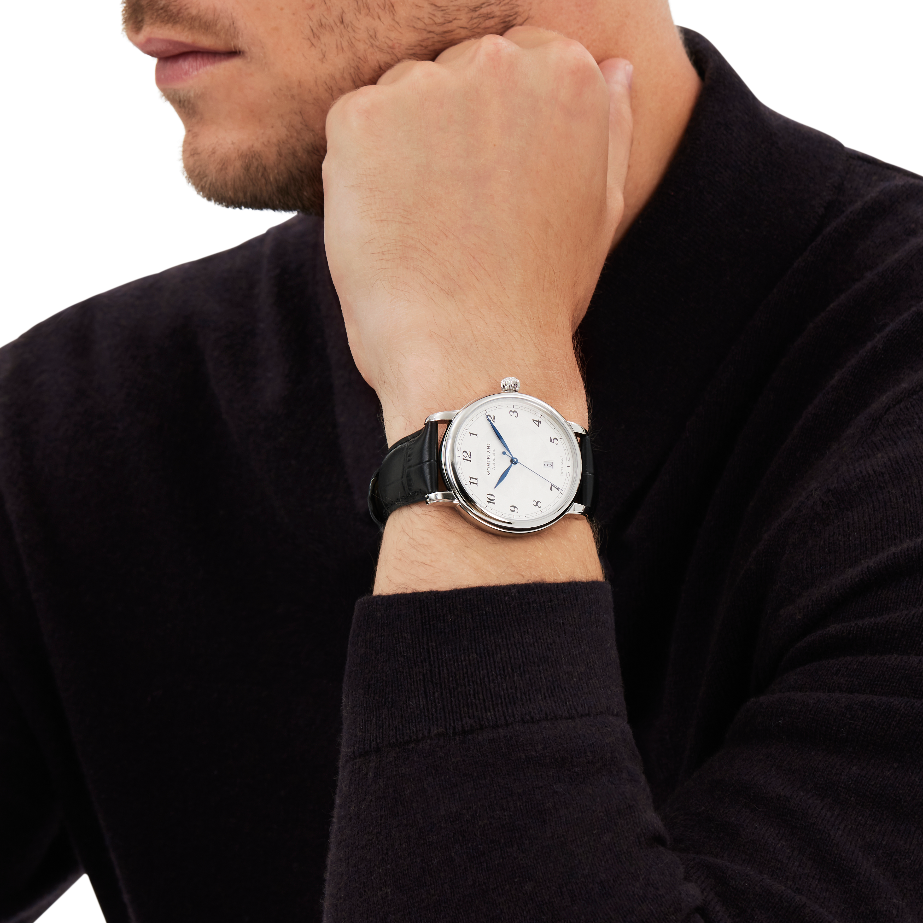 Star Legacy Automatic Date 42 mm - Acier - MB128681 - Montre - MONTBLANC - Modalova