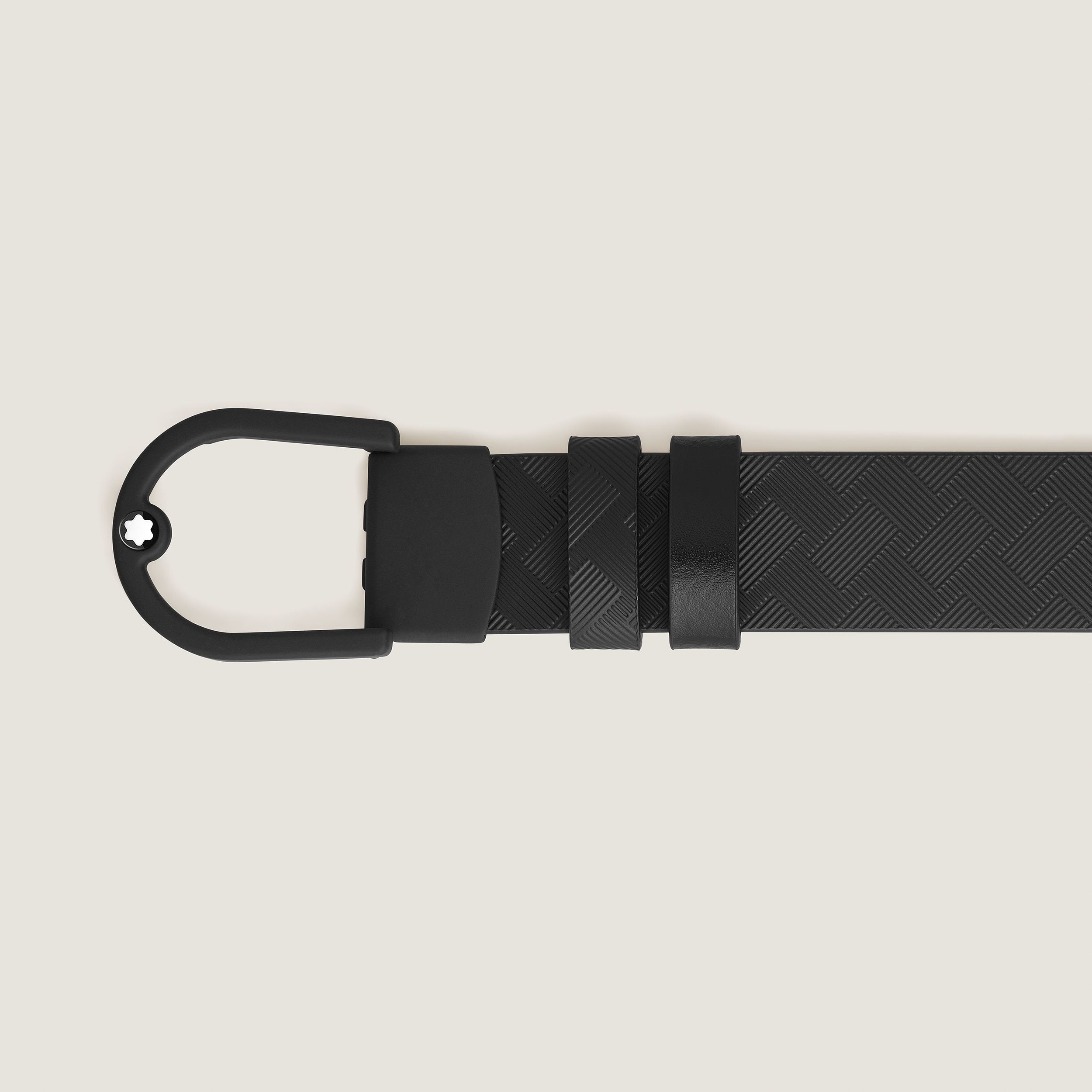 Ceinture réversible boucle fer à cheval de 30 mm en cuir / - Cuir - MB222397 - Ceintures - MONTBLANC - Modalova
