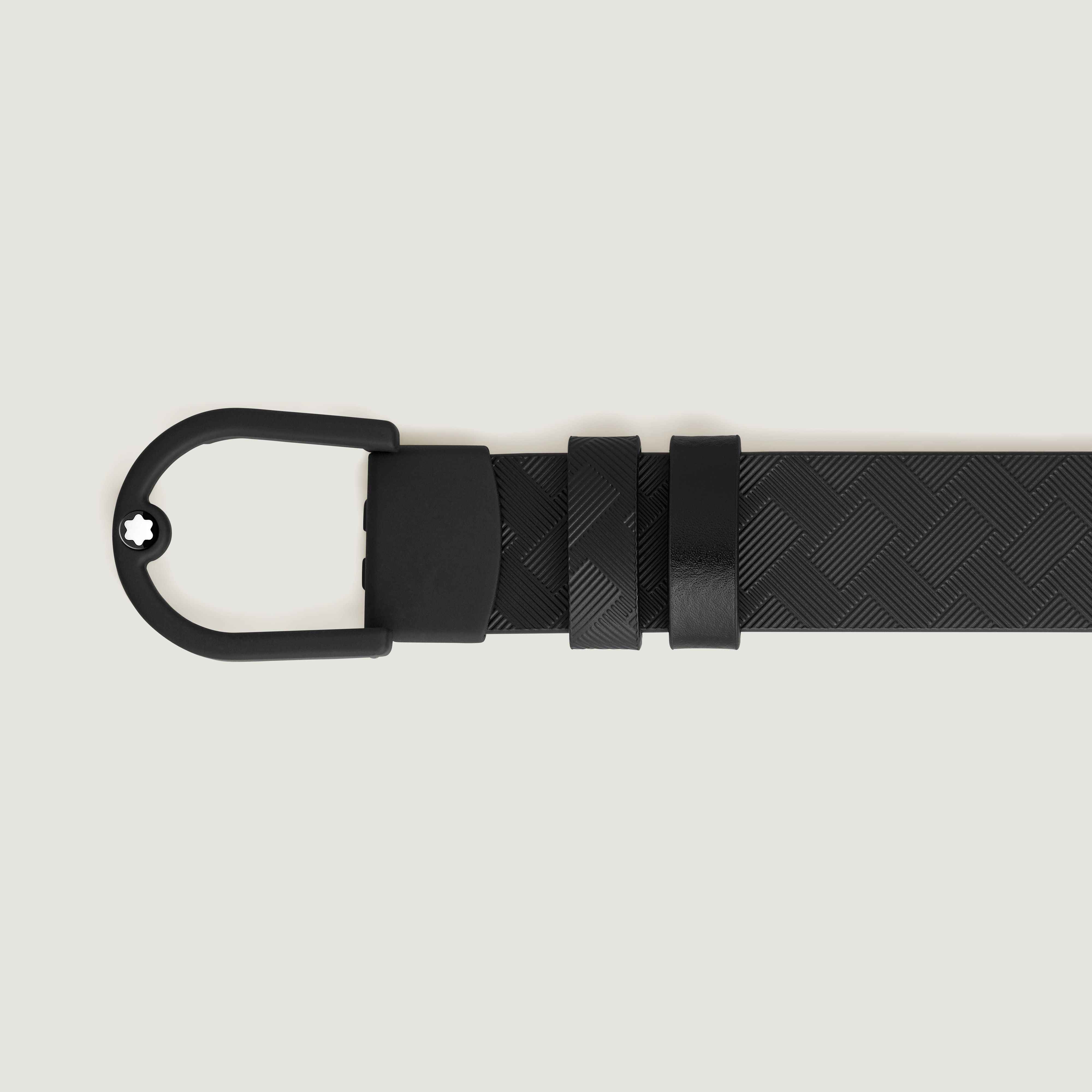 Ceinture réversible boucle fer à cheval de 30 mm en cuir / - Cuir - MB222397 - Ceintures - MONTBLANC - Modalova