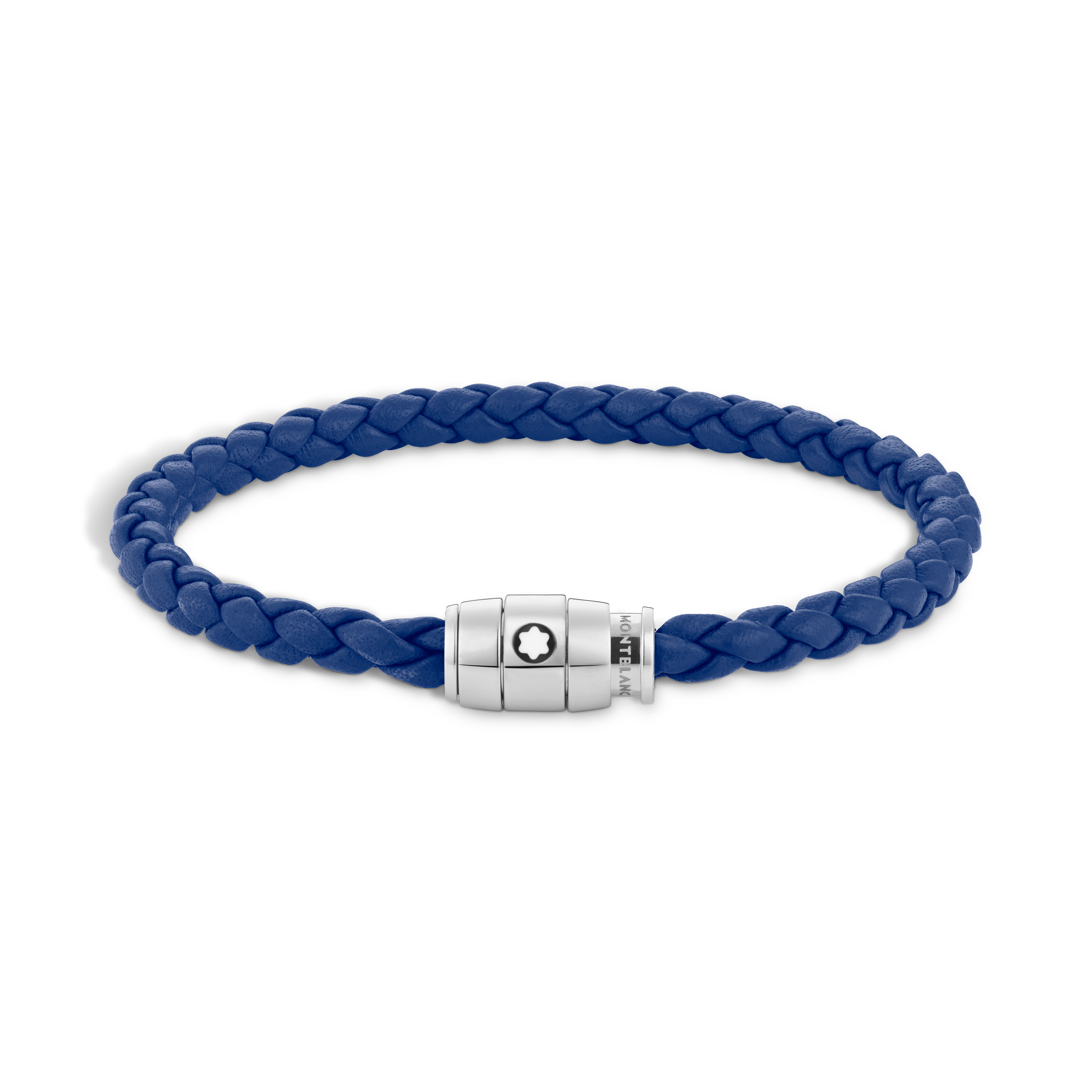 Bracelet 3 Anneaux en Cuir Soft - Acier inoxydable - MB130899 - Bracelets - MONTBLANC - Modalova