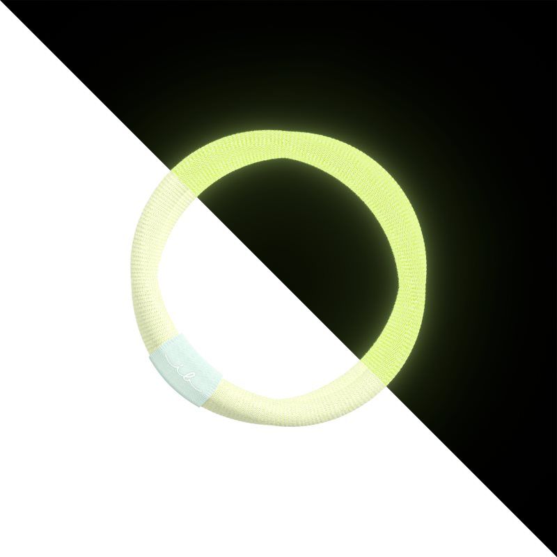 Hair Tie Glow in the dark élastiques à cheveux phosphorescent 5 pcs - invisibobble - Modalova