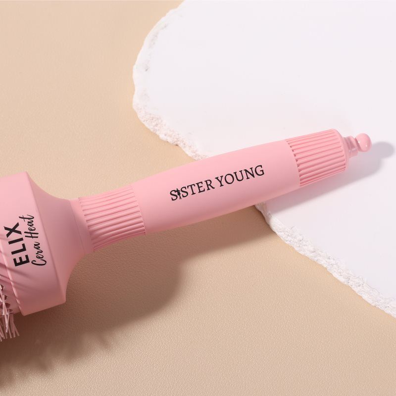 ELIX Round Brush Cera Heat Pink brosse ronde cheveux 53mm 1 pcs - Sister Young - Modalova