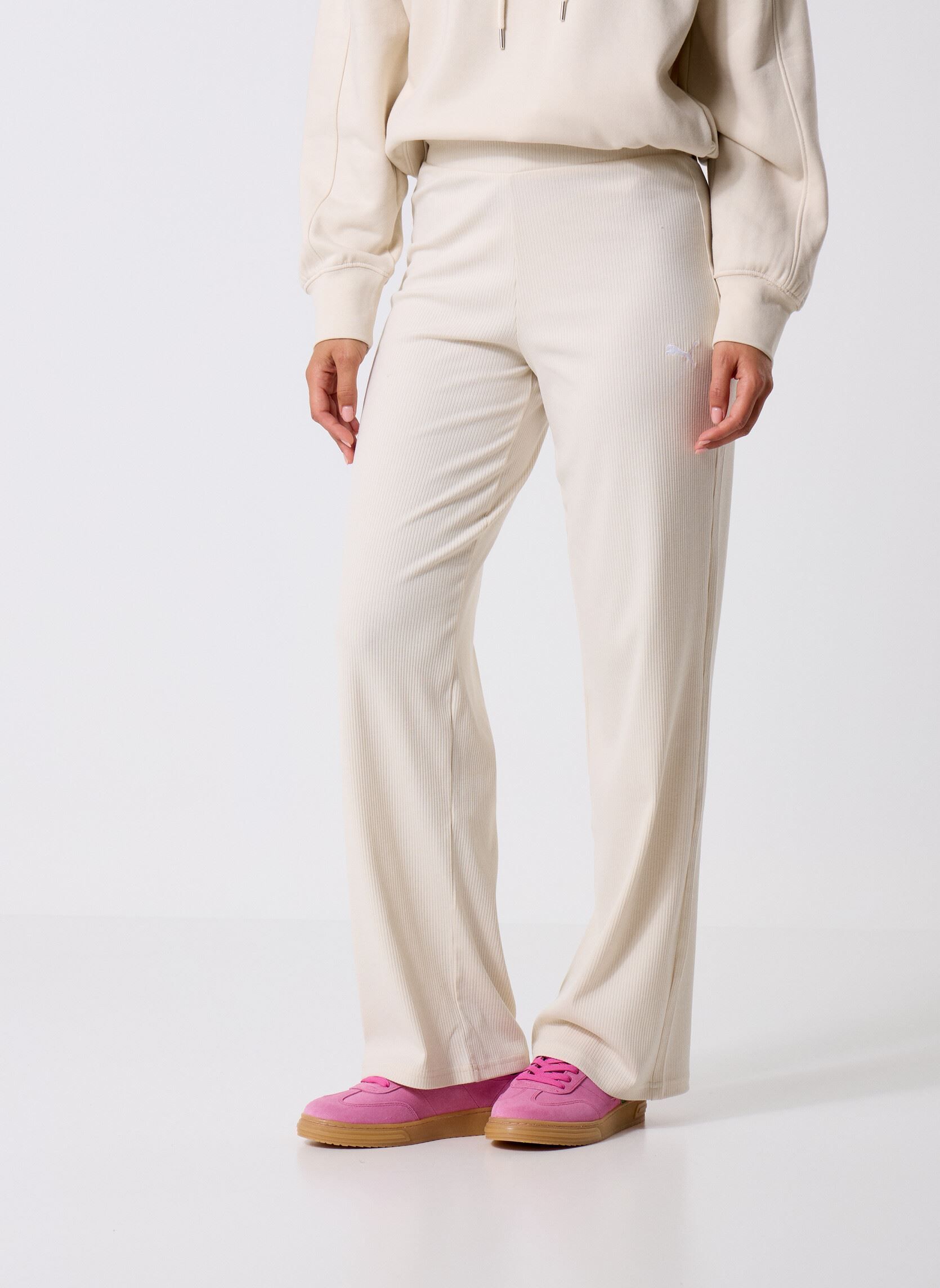 Vêtements ESS ELEVATED High-Waist Straight Leg Rib - Puma - Modalova