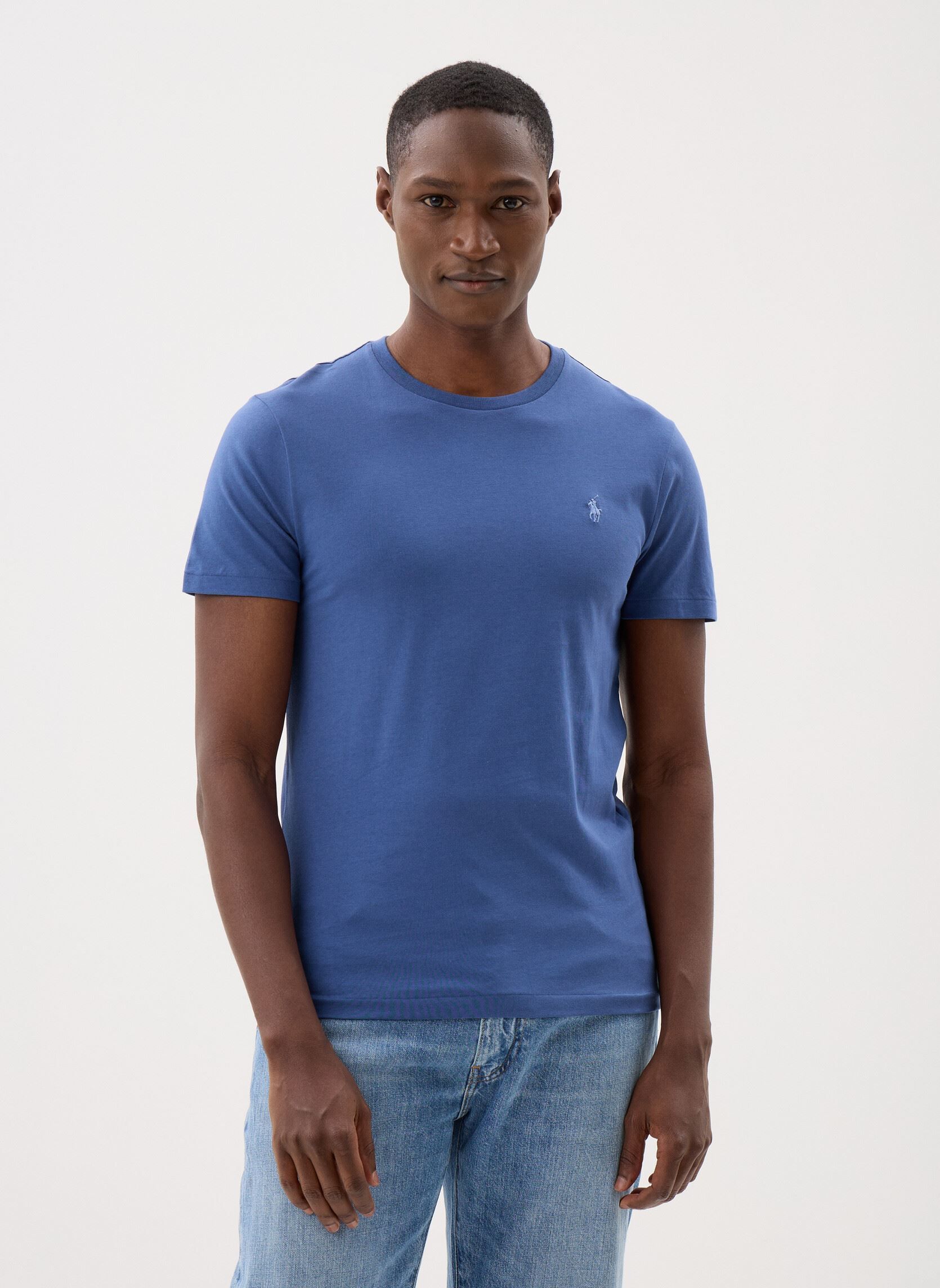 Vêtements T-Shirt À Col Rond Custom Slim Fit - Polo Ralph Lauren - Modalova