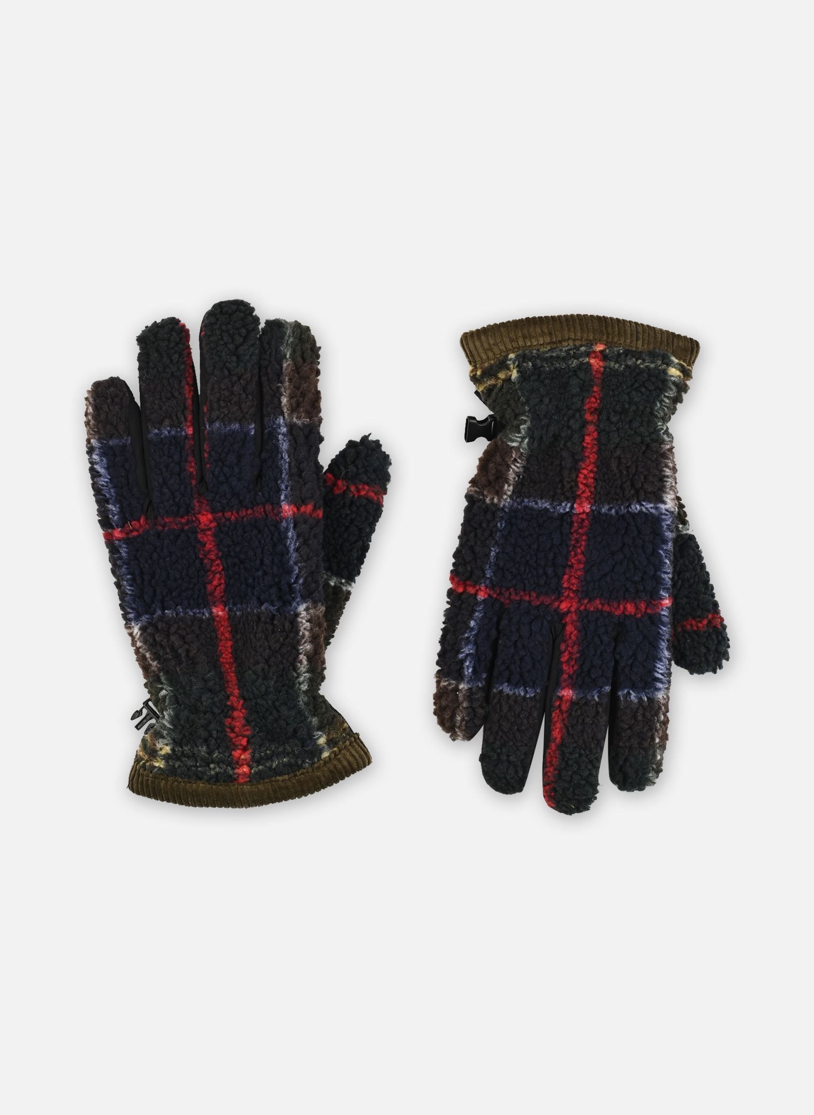 Gants Field Tartan Fleece Gloves - Barbour - Modalova