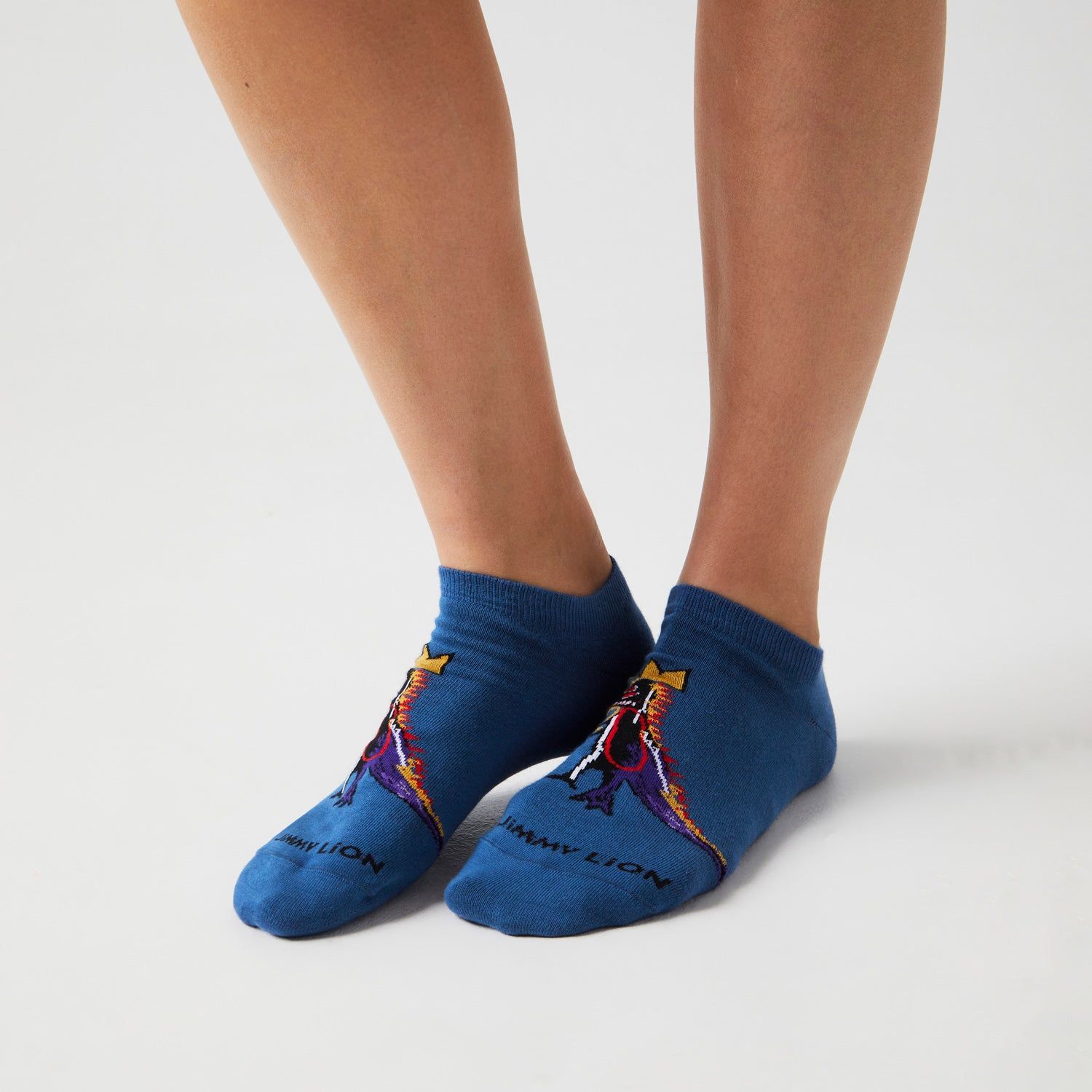 Chaussettes Basses Basquiat Pez Dispenser | Basquiat x Jimmy Lion - Jimmy Lion - ES - Modalova