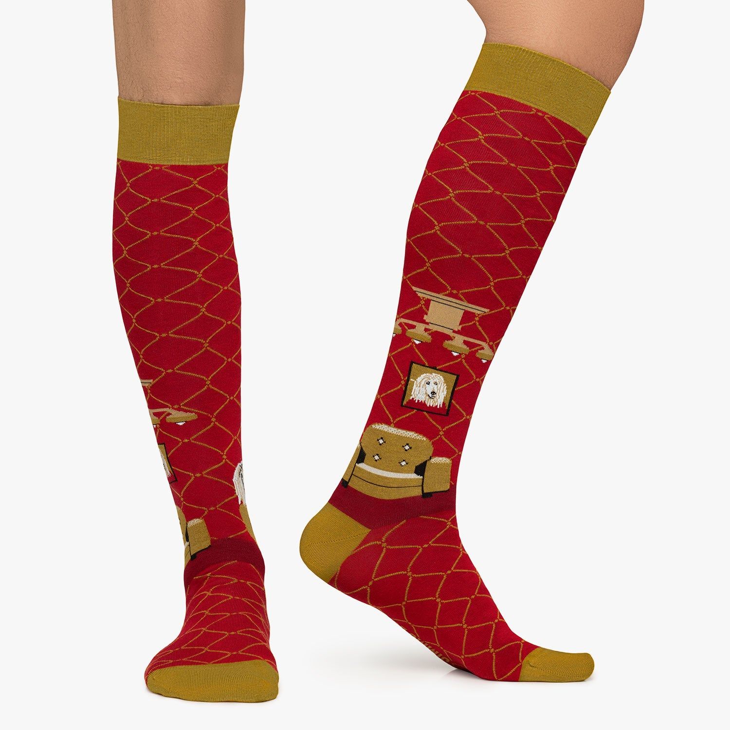 Chaussettes Hautes Fantaisie KH Intellectual | Jimmy Lion - Jimmy Lion - ES - Modalova