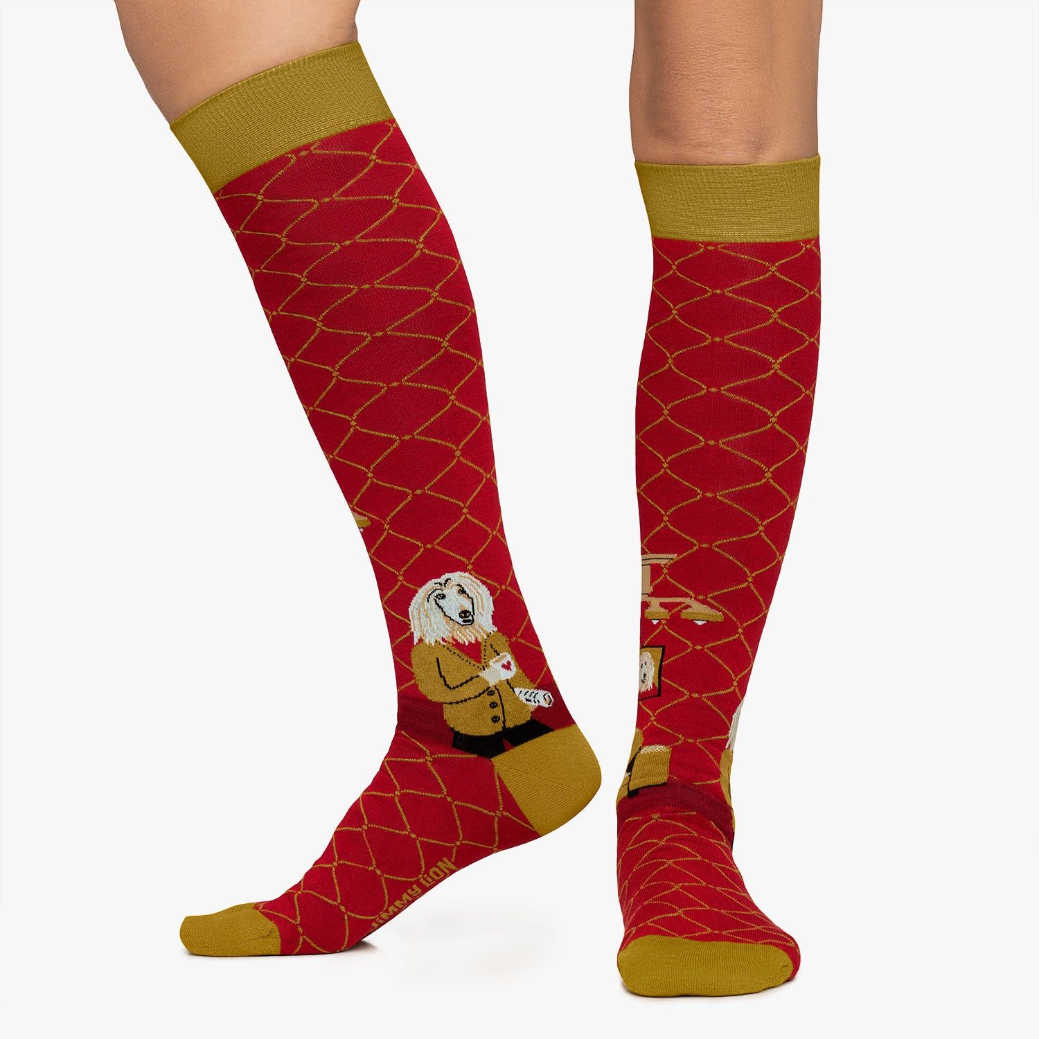 Chaussettes Hautes Fantaisie KH Intellectual | Jimmy Lion - Jimmy Lion - ES - Modalova