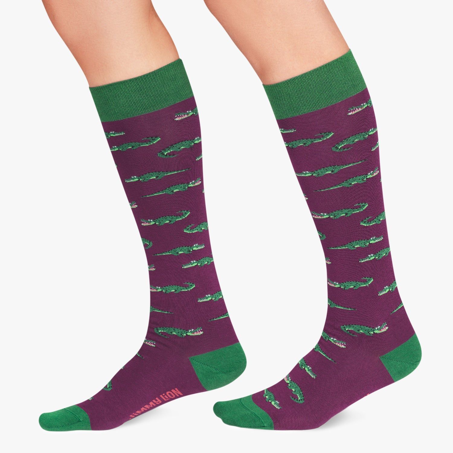Chaussettes Hautes Homme et Modèle KH Crocodiles | Jimmy Lion - jimmylion-es - Modalova