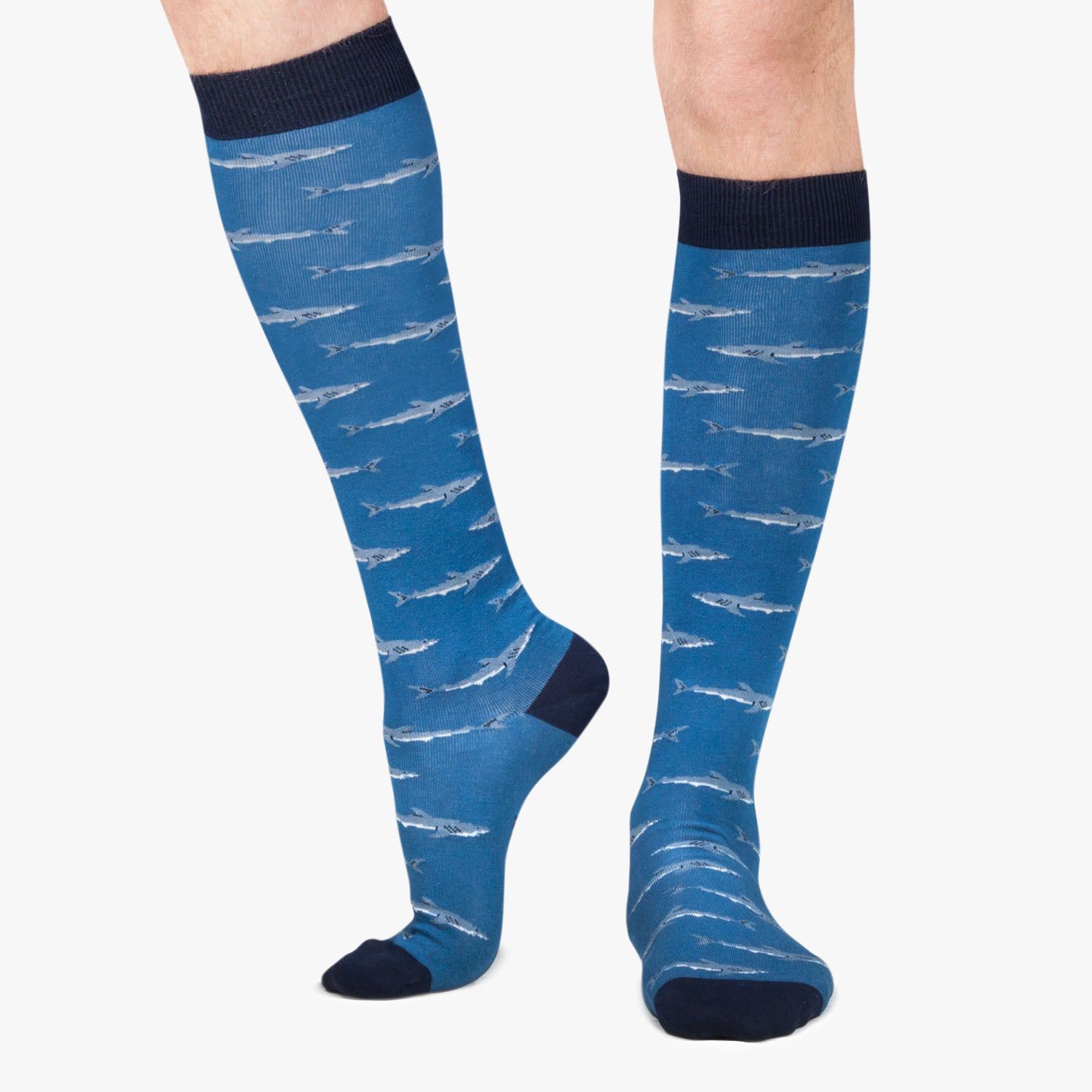 Chaussettes Hautes Homme et Modèle KH Sharks | Jimmy Lion - jimmylion-es - Modalova