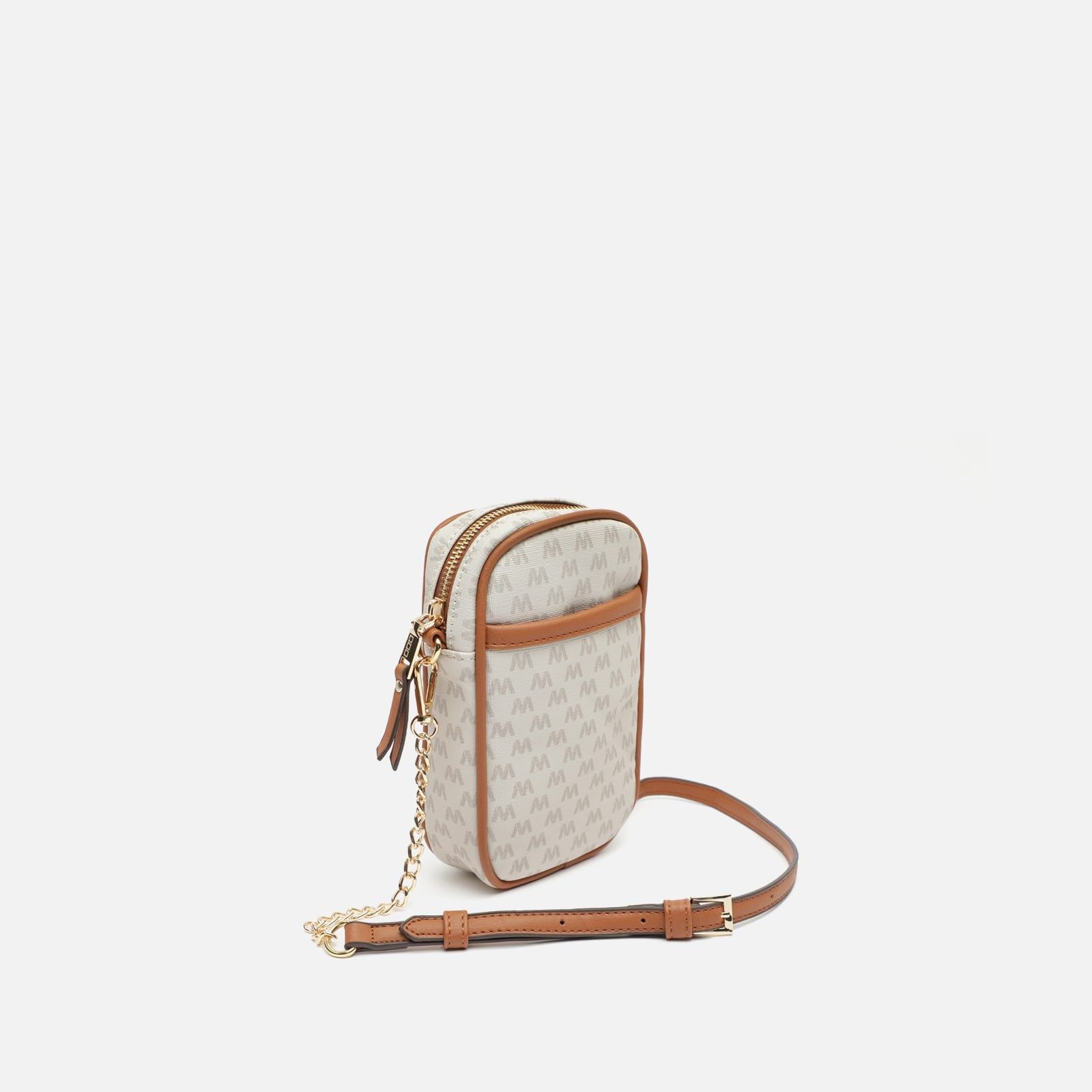 Sac bandoulière mini Monograms pour téléphone avec imprimé monogramme ED - Misako - Modalova